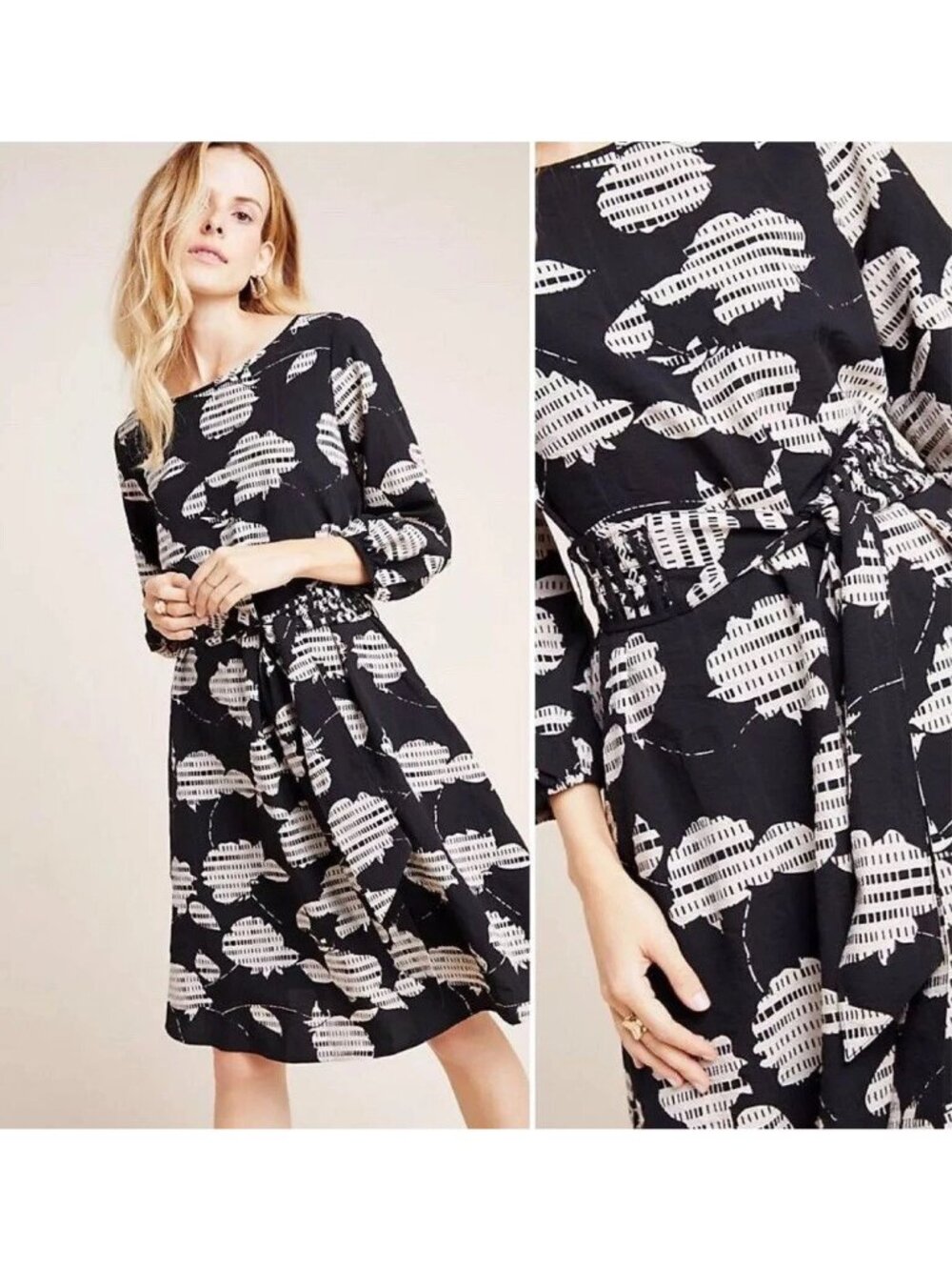 Anthropologie Eden Mini Dress by The Odells Rare $248 size Small no belt